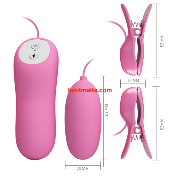 Pretty Love Electric Shock & Vibro Bullets