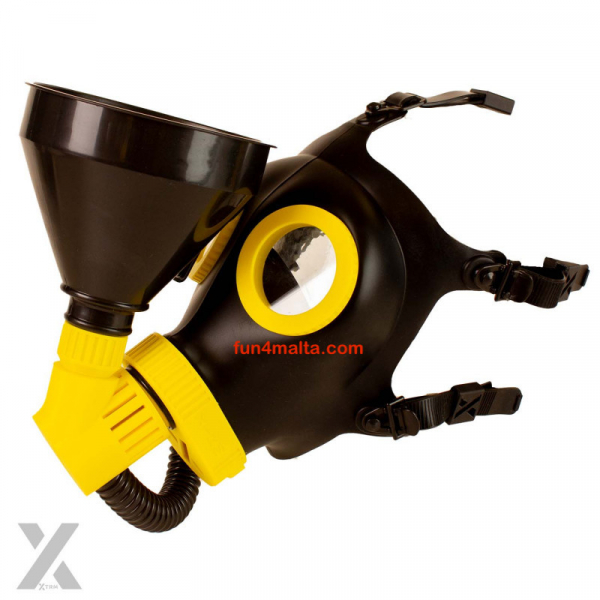 Xtrm Rubber Mask Golden Shower. - Price Cut -