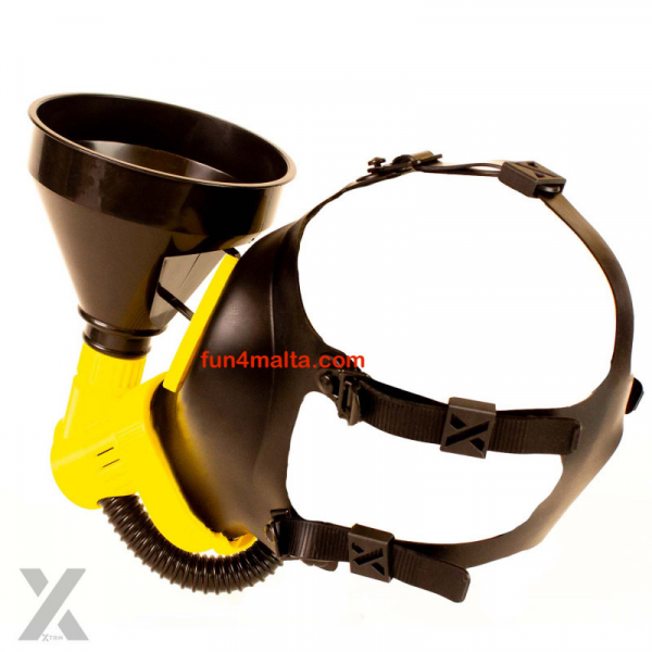 Xtrm Rubber Mask Golden Shower. - Price Cut -
