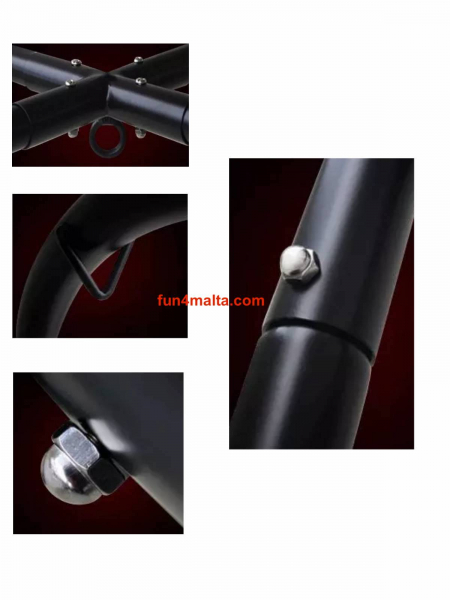 Rude Rider Sling Stand & Mat Kit with Foot Straps