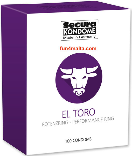Secure Kondome El Toro  - Made in Germany - with Performance Ring 100 pcs.