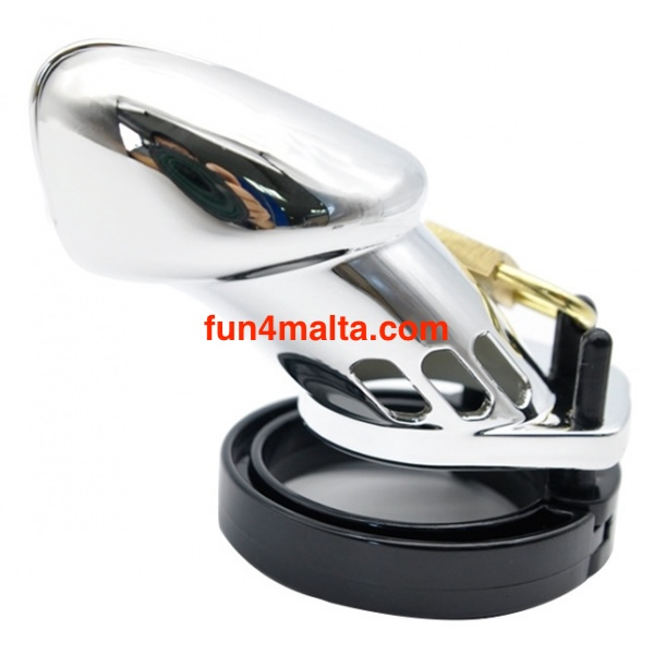 Silver Chastity Cage Size: S