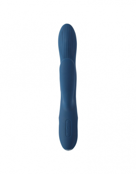 SVAKOM Aylin Rabbit Vibrator with Pulsating Tip, dark-blue