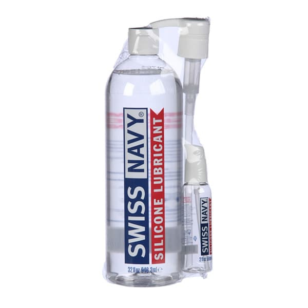 Swiss Navy Silicone Lubricant 32 fl.oz. / 946.3 ml.