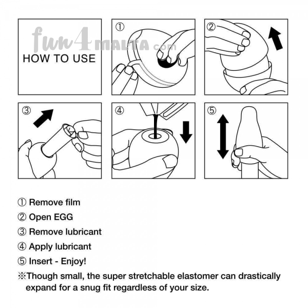 Tenga Silky - Egg Shaped Male Masturbator