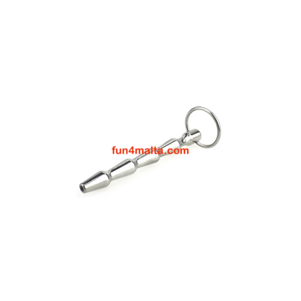 Urethral plug pierced Long Notch 10.5cm - Diameter 12mm