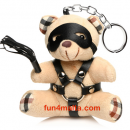 BDSM Teddy Bear Keychain