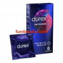 Durex Intense Condoms 06 pcs. - with stimulating surface
