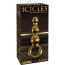 Icicles No G10 Gold Edition Hand Blown Glass Massager