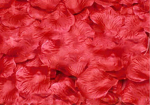 Artificial Rose Leaves, red 100 pcs.