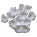 Artificial Rose Leaves, white / mixed 200 pcs.