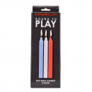 Bound to Play. Hot Wax Candles (3 Pack)