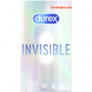 Durex Invisible - Extra Thin Condoms  12 pcs.
