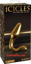 Icicles No G12 Gold Edition Hand Blown Glass Massager