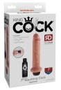 King Cock® 7" Squirting Cock, flesh