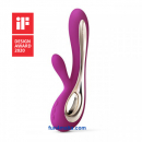LELO Soraya 2™, deep rose - Double Pleasure - waterproof -