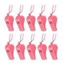 Pink Whistle 10 pcs.