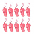 Pink Whistle 10 pcs.