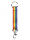 Rainbow Gay Pride Lanyard / Key Chain, short