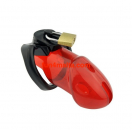 Rickers chastity cage 9 x 3cm, red (for smaller penis)