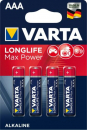 Varta Longlife Max Power AAA - 4 batteries blister pack
